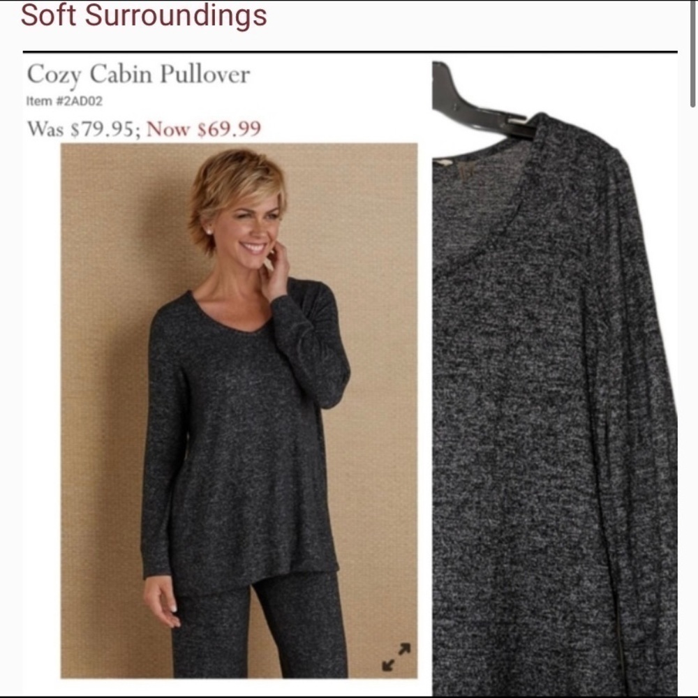 Soft Surroundings, Cozy Pullover, Excellent,Perfect For Fall/Winter! Size XS